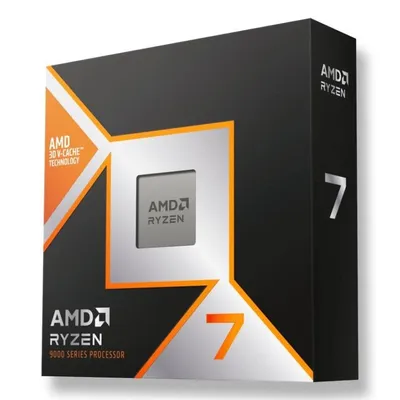 Prozessor AMD Ryzen 7 9850X3D 8 Kerne 4,7 GHz Basistakt 5,6 GHz Turbo Radeon Graphics Box