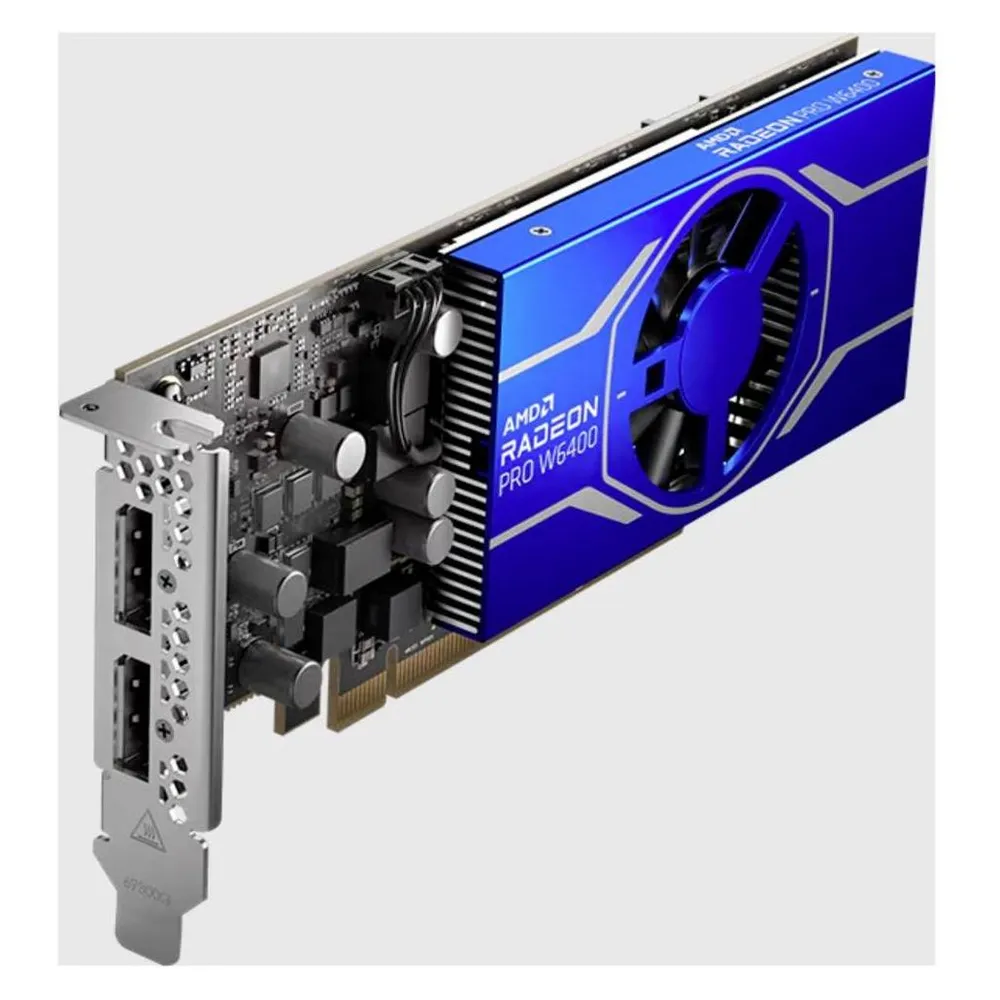 Grafikkarte AMD Radeon Pro W6400 4GB GDDR6 PCIe 4.0 x4 DisplayPort Mini DisplayPort