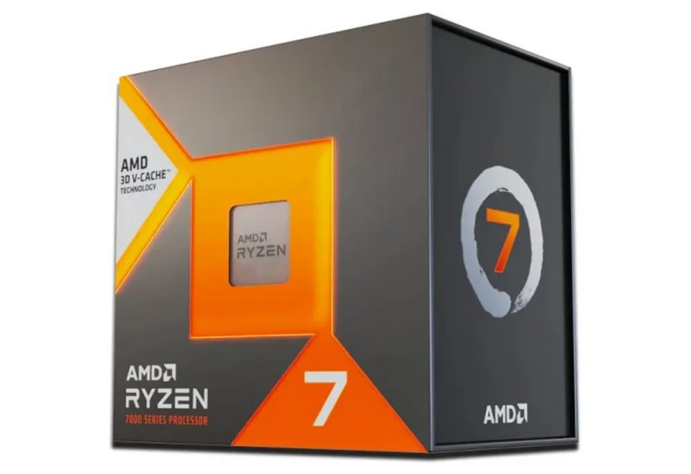 AMD Prozessor Ryzen 7 7800X3D Gaming CPU - 8 x 4,20 GHz - Sockel AM5, Turbo bis zu 5 GHz - 16 Threads - PCIe 5.0 - iGPU AMD Radeon Graphics