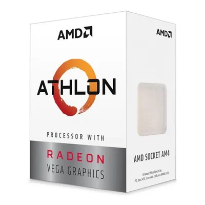 Prozessor AMD Athlon 3000G 2 Kerne 3,5 GHz Radeon Vega 3