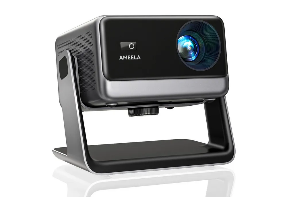 AMEELA AMEELA AC321 Beamer 4K Mit Netflix und Dolby Audio (Autofokus) Beamer (30000 lm, 10000:1, 3840x2160 px, Netflix Zertifizierung)