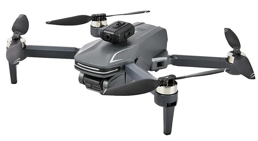 AMXFlight X4KPro Brushless-Drohne mit 4K Kamera anthrazit