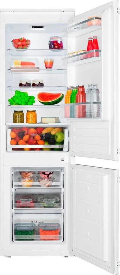 Amica Einbaukühlgefrierkombination EKGCS 387 926, 176,9 cm hoch, 54 cm breit, Übersichtlich, ruhig, praktisch – frische Vorräte im Griff