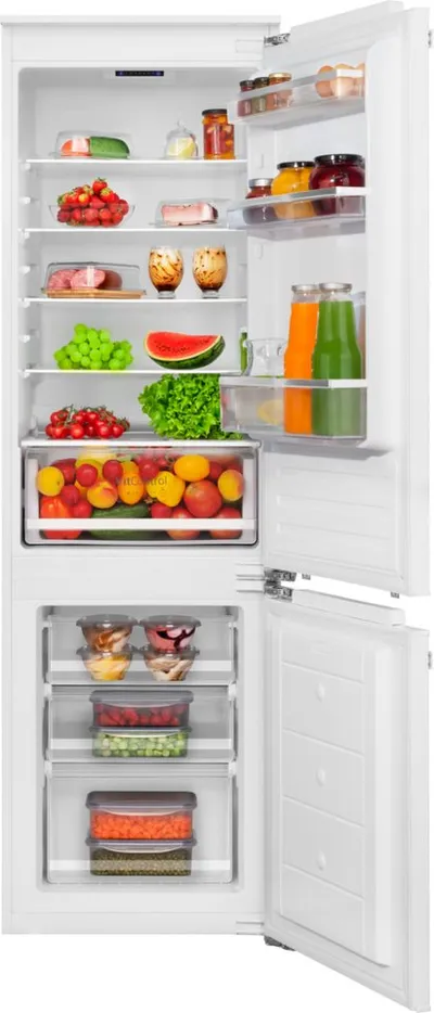 Amica Einbaukühlgefrierkombination EKGCX 387 912, 176,9 cm hoch, 56 cm breit, Ruhig, übersichtlich, sicher – dein Kühlschrank für jeden Tag