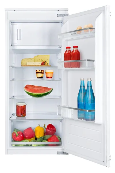 Amica Einbaukühlschrank EKSS 362 221, 122,1 cm hoch, 54 cm breit, Leiser Kühlschrank mit guter Übersicht und starkem Gefrierfach