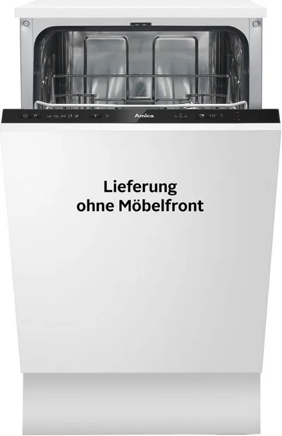 Amica vollintegrierbarer Geschirrspüler EGSPV 587 915, 9 l, 9 Maßgedecke, Ordnung, Komfort, Flexibilität – dein Helfer für jeden Abwasch