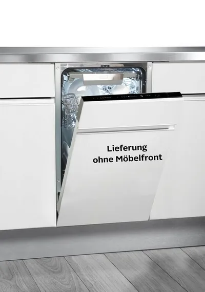 Amica vollintegrierbarer Geschirrspüler EGSP 14968-3 V, 9 l, 10 Maßgedecke, Mehr Ruhe im Alltag: Einräumen, starten – und alles wird schön sauber