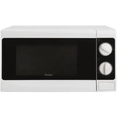 Mikrowelle Amica AMG17M70V 17L 700W Auftau-Funktion 6 Leistungsstufen Weiß