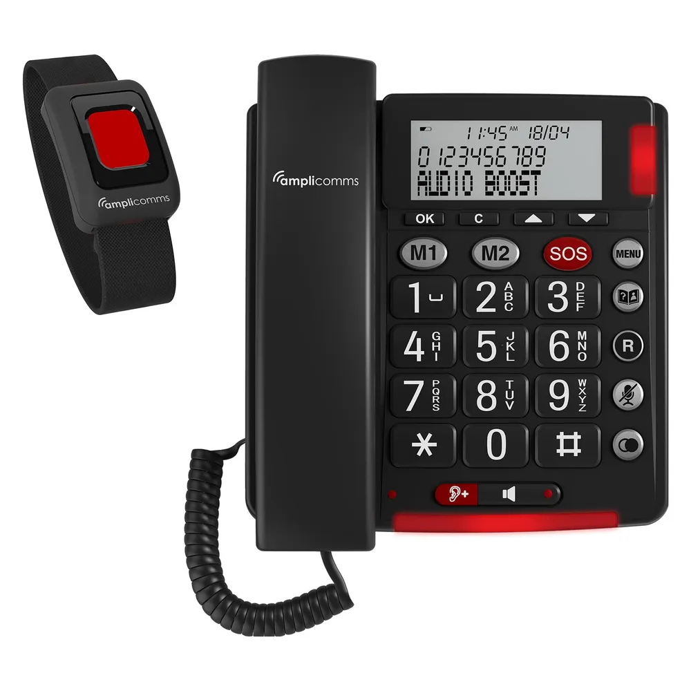 amplicom BigTel 50 Alarm Plus Notrufarmband Duo