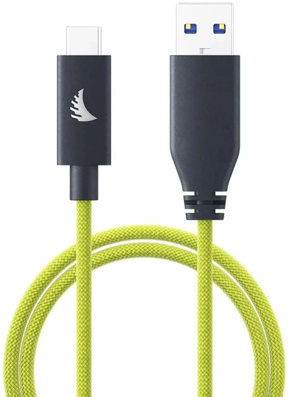 Angelbird USB-A auf USB-C 3.2 Solid Flex™ Kabel Lime 32cm