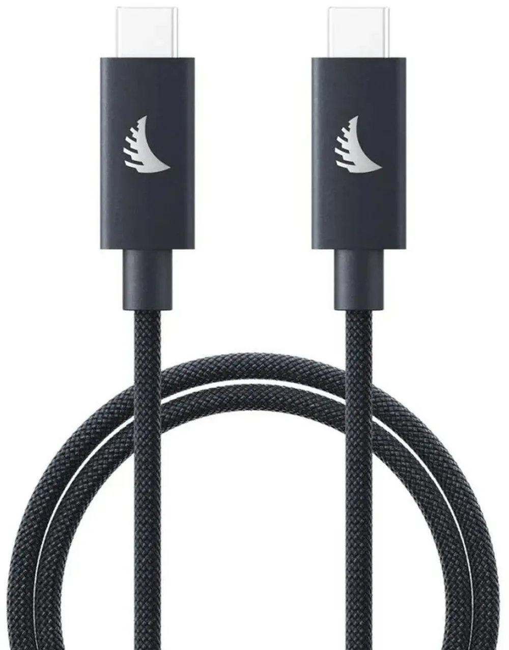 Angelbird USB-C 4.0 Solid Flex™ Kabel Blau Grau 32cm