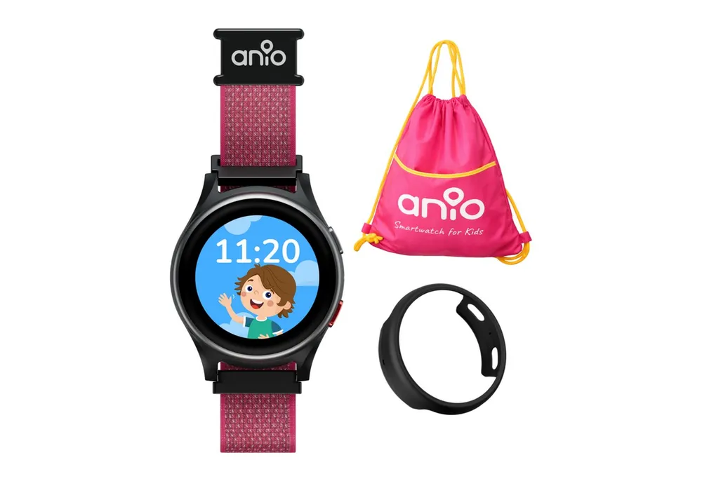 ANIO 6 Kinderuhr mit GPS & Anruffunktion Ortungsfunktion SOS Knopf Smartwatch, 4G