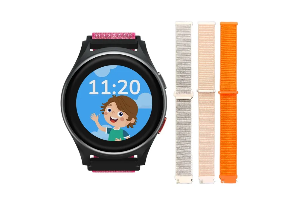 ANIO 6 Kinderuhr mit GPS & Anruffunktion Ortung SOS Knopf Smartwatch, 4G
