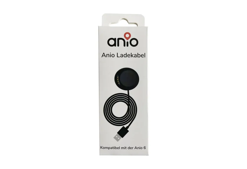 ANIO Smartwatch-Hülle USB-Ladekabel für Anio 6 USB-A Anschluss für Kinder Smartwatch