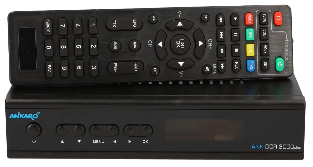 ANKARO DVB-C HDTV-Receiver DCR 3000plus, PVR