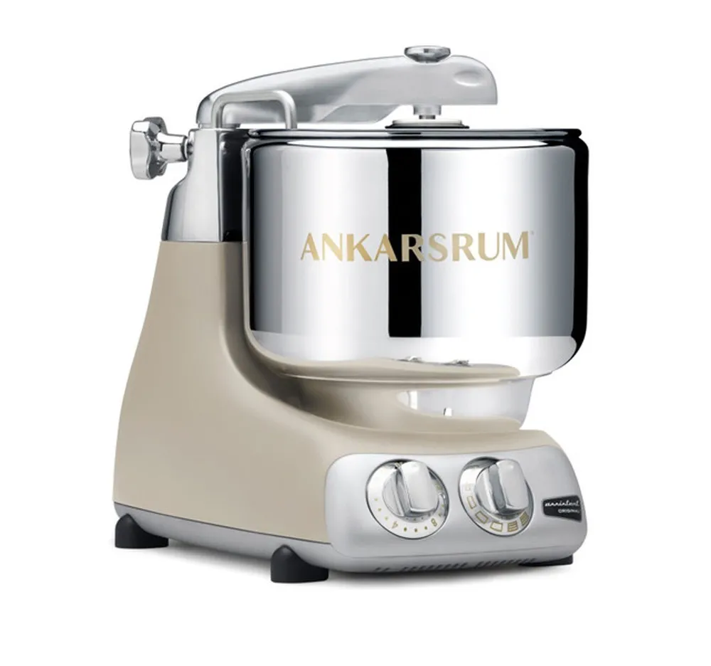 Ankarsrum Küchenmaschine, 1500 W, handgefertigt mit Liebe zum Detail & Rezeptbuch