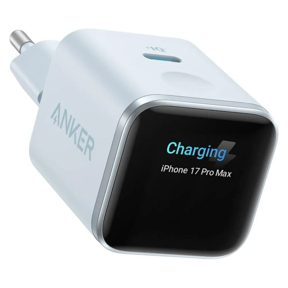 Anker Nano Ladegerät 45 W Power Delivery Blau