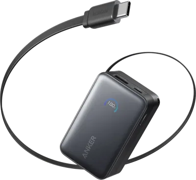 Anker Nano Powerbank 10.000 mAh mit 45 Watt und Schnellladefunktion Schwarz