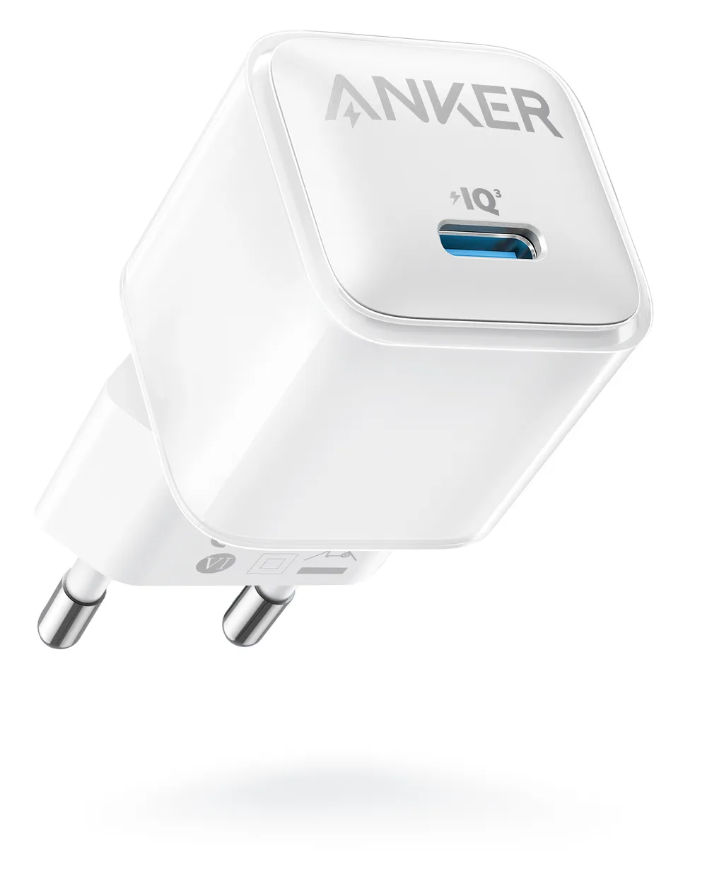 Anker 512 Power Adapter, Weiß, USB-C, 20W