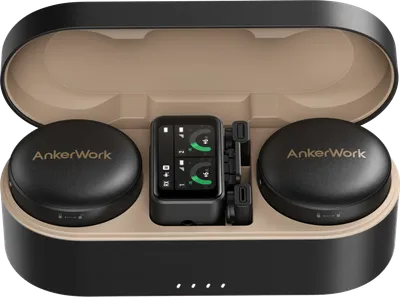 AnkerWork M650 Kabelloses Lavaliermikrofon