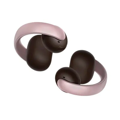 Anker Soundcore AeroClip kabellose Bluetooth Kopfhörer mit ANC, Mikrofon und wasserdicht rosa