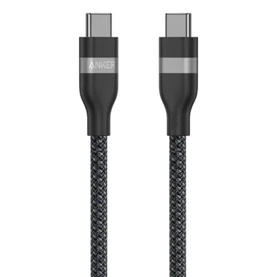 USB-C-Kabel Anker A82E2 0,9 m geflochten Schnellladen 240 W schwarz