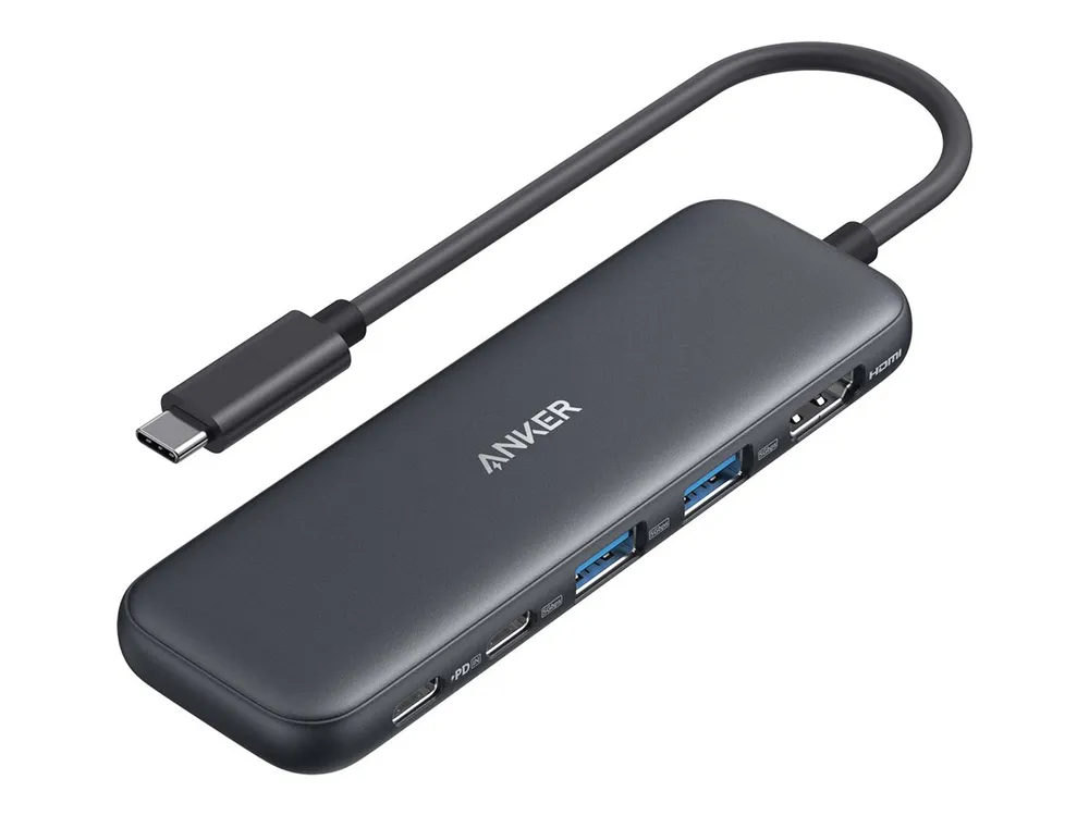 Anker 332 USB-C Hub (5 in 1), Grau