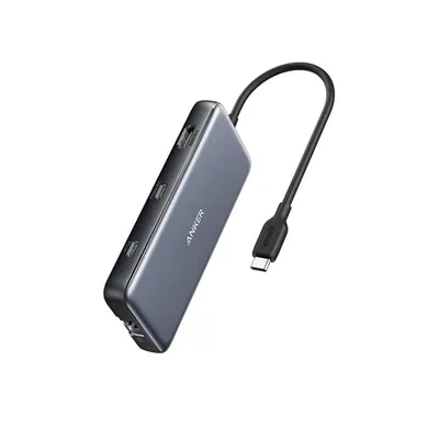 Hub Anker 8 Ports 10 Gbps USB Typ-C Modell 555 mit HDMI und Gigabit Ethernet