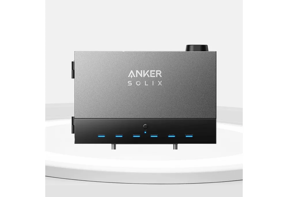 Anker Balkonkraftwerk Anker SOLIX Power Dock (ohne Akku) für AnkerSOLIX Solarbank 4/3/2