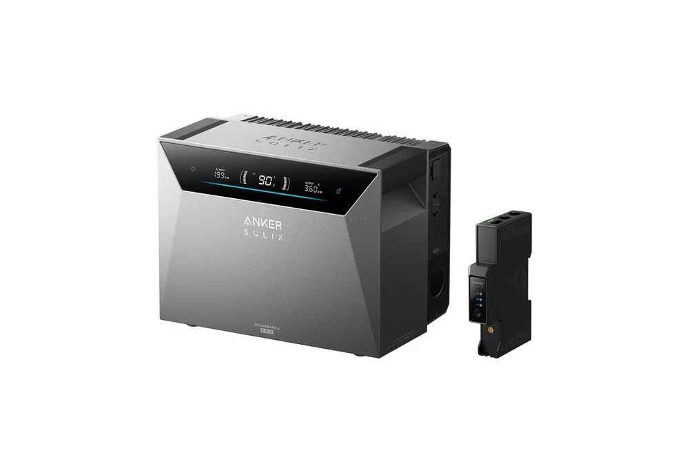 Anker Balkonkraftwerk Anker SOLIX Solarbank 4 E5000 Pro, 2500 W, LiFePO4, (Solarbank 4 E5000 Pro), mit smart meter gen2