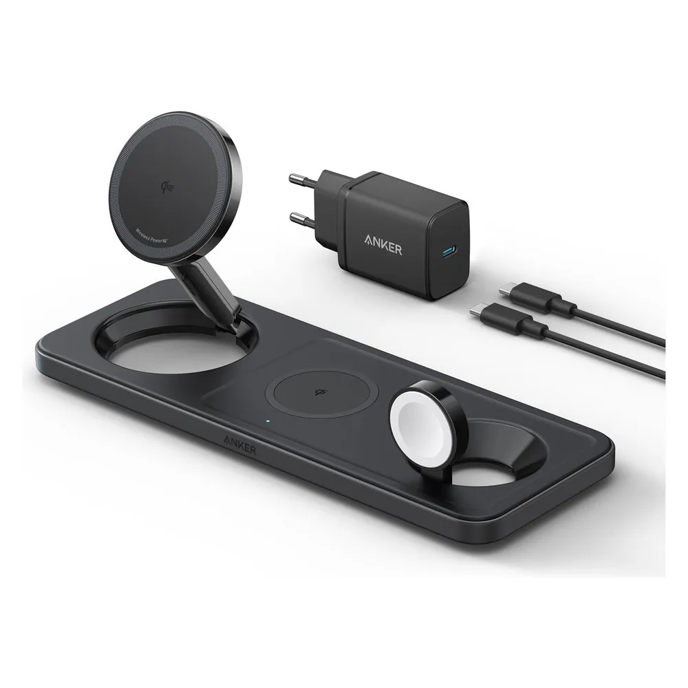 Anker MagGo Kabellose Ladestation (3-in-1