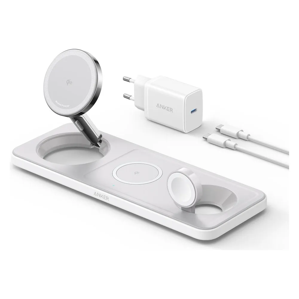 Anker MagGo Kabellose Ladestation (3-in-1