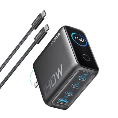 Ladegerät Anker B2697GZ1 140W 3 USB-C Ports Schnellladen Grau