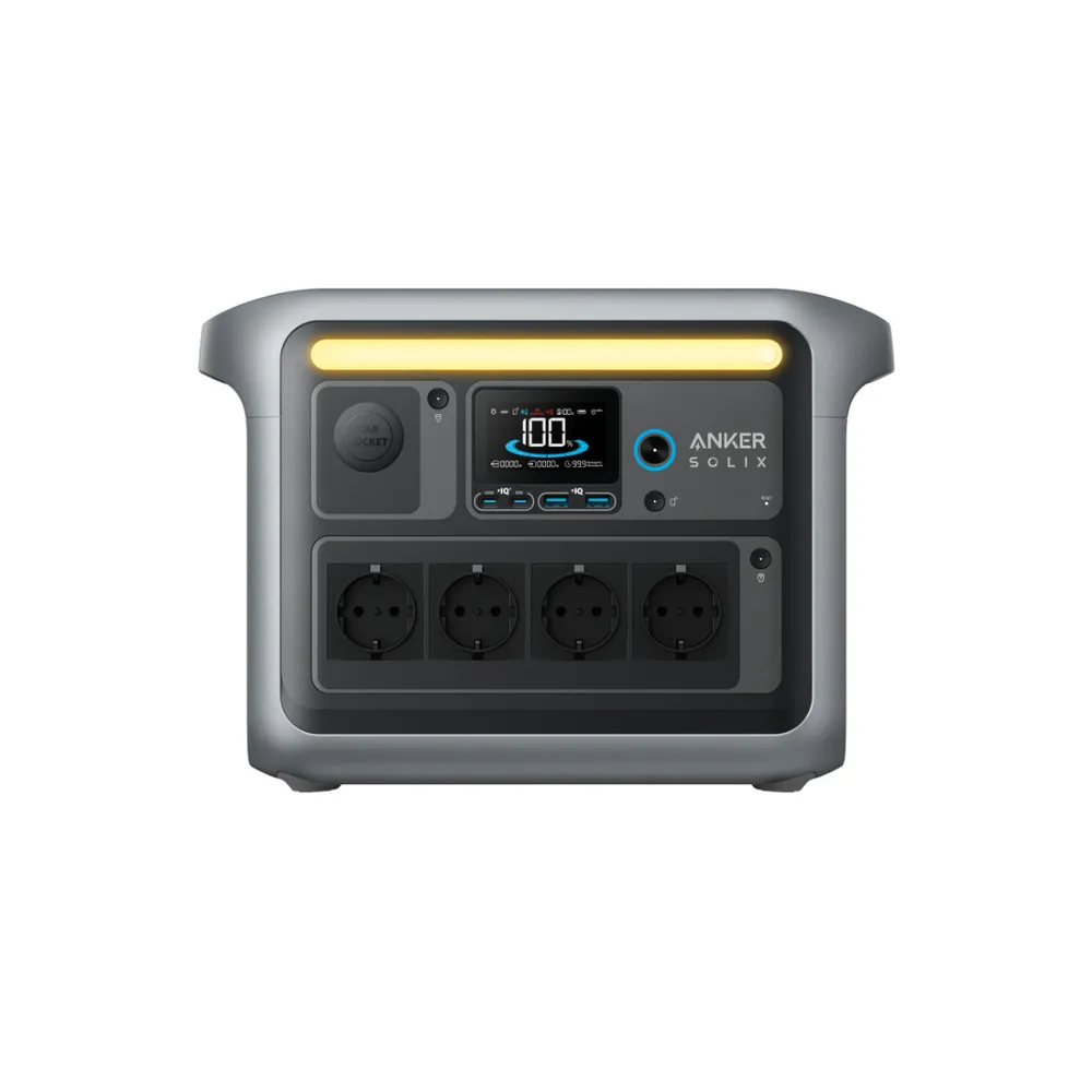 Anker SOLIX C1000X - tragbare Powerstation, 1.056 Wh, 2.400 W  - Schwarz