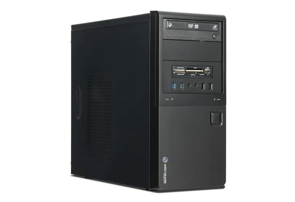 ANKERMANN-PC Ankermann Linux Pro GT PC (Intel Core i5 6500, GeForce GT 710, 16 GB RAM, 480 GB SSD, Luftkühlung)