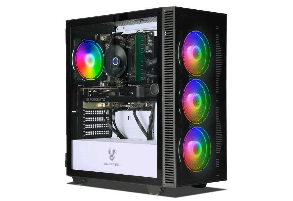 ANKERMANN-PC Gaming V1 Gaming-PC (Intel Core i7 8700, GeForce RTX 5060, 16 GB RAM, 480 GB SSD, Luftkühlung)