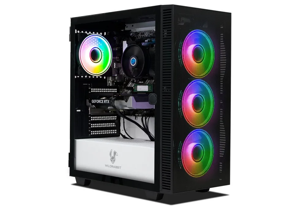 ANKERMANN-PC Radiant Gaming V3 Gaming-PC (AMD Ryzen 5 5500, GeForce RTX 5060 Ti, 16 GB RAM, 1000 GB SSD, Luftkühlung)