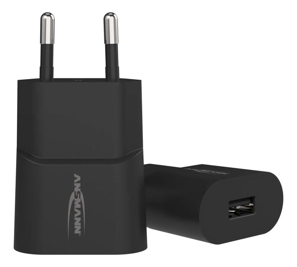 1001-0108 Home Charger HC105 schwarz / 1 A / 5 W / 1 Port Ladegerät (USB-A)
