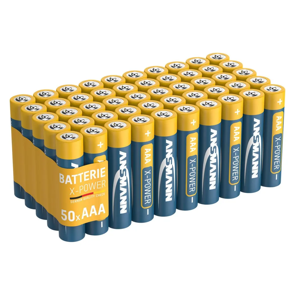 Ansmann Alkaline Batterie Vorratspack, 20x Mignon AA, 20x Micro AAA