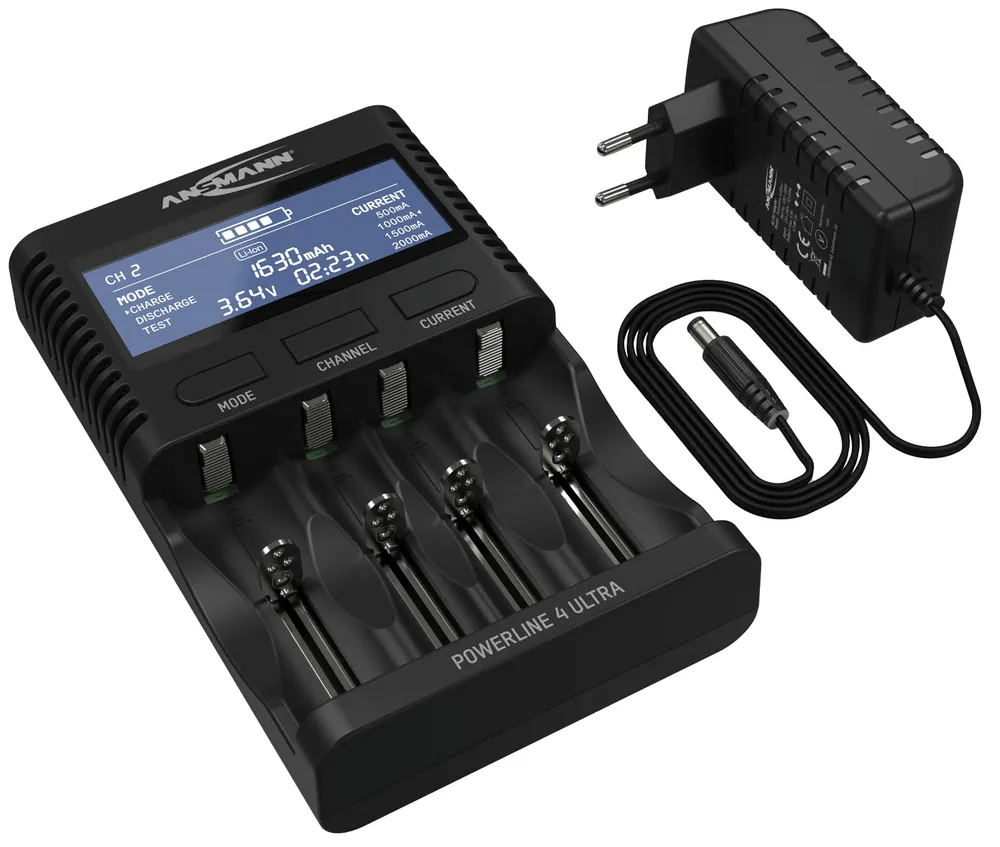 ANSMANN Ladegerät Powerline 4 Ultra