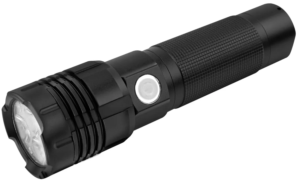 ANSMANN LED-Taschenlampe Pro 3000 R, 1400 lm, Akkubetrieb