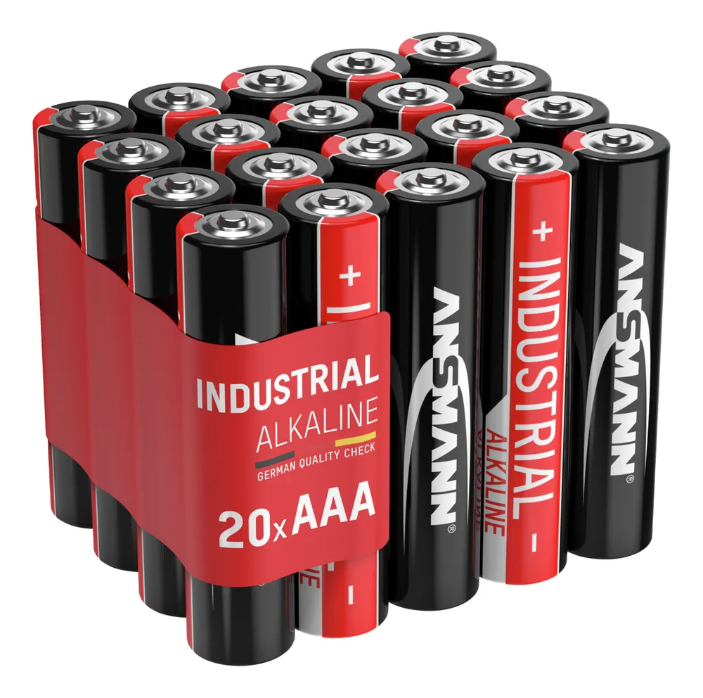 ANSMANN Micro-Batterien, INDUSTRIAL, 20 Stück