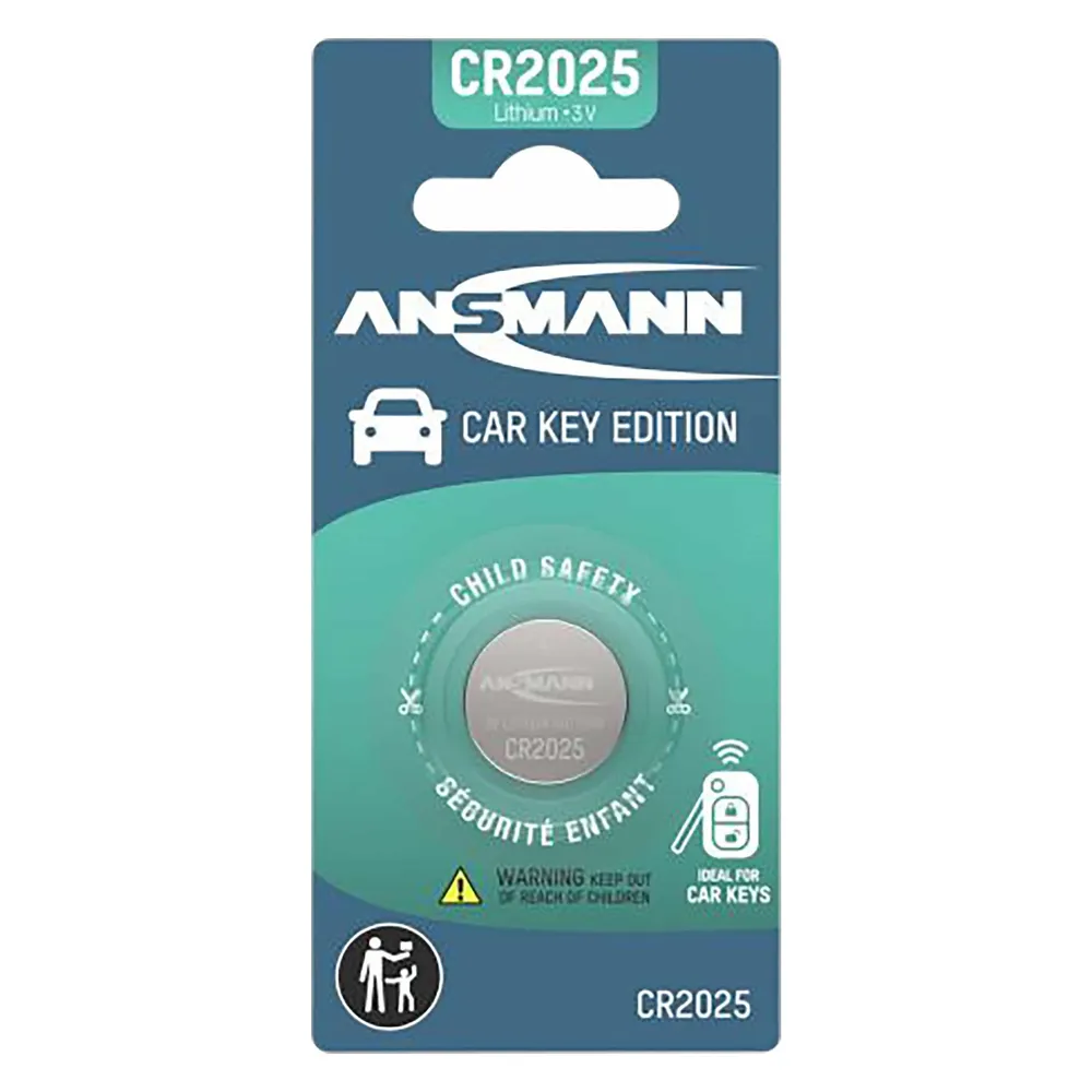 CR2025 - Car key Lithium Knopfzelle 1er Blister Batterien