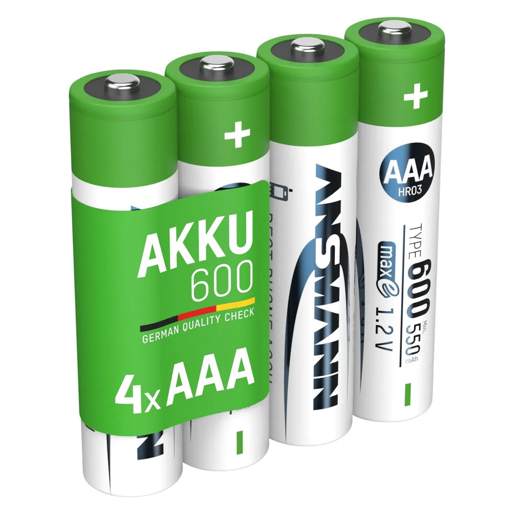 NiMH Akku Micro AAA Typ 600
