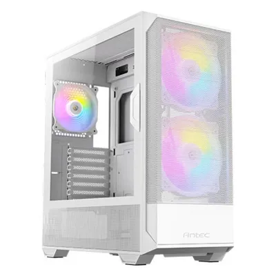 PC-Gehäuse Antec NX416L White Midi Tower Weiß RGB Lüfter USB-C PC-Gehäuse Antec NX416L White Midi Tower Weiß RGB Lüfter USB-C