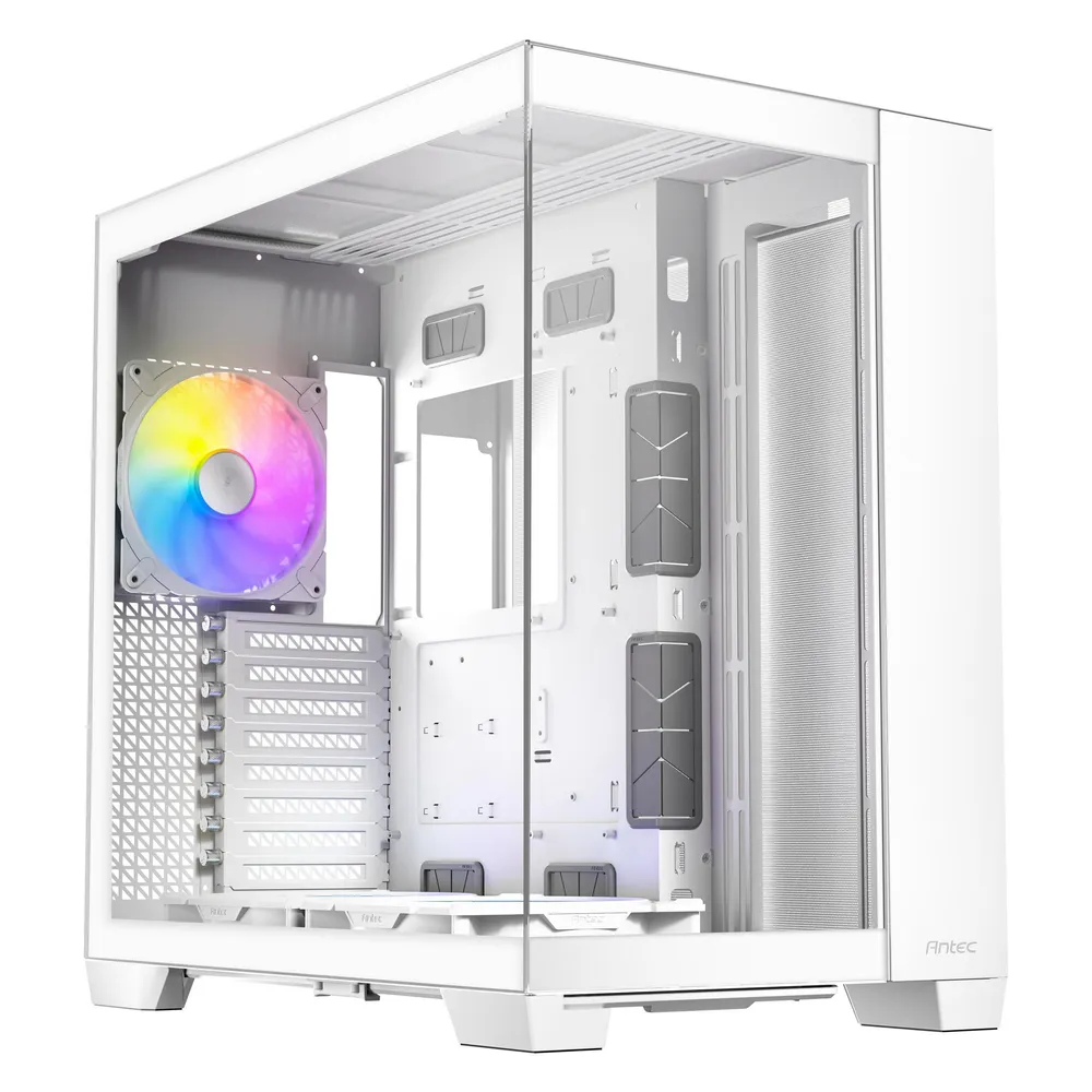 PC-Gehäuse Antec C8 ARGB Full Tower Weiß Glass ARGB Gaming