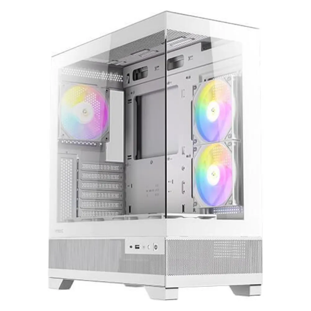 Gehäuse Antec CX700 ARGB Weiß Midi Tower Glas Seitenpanel ATX USB-C
