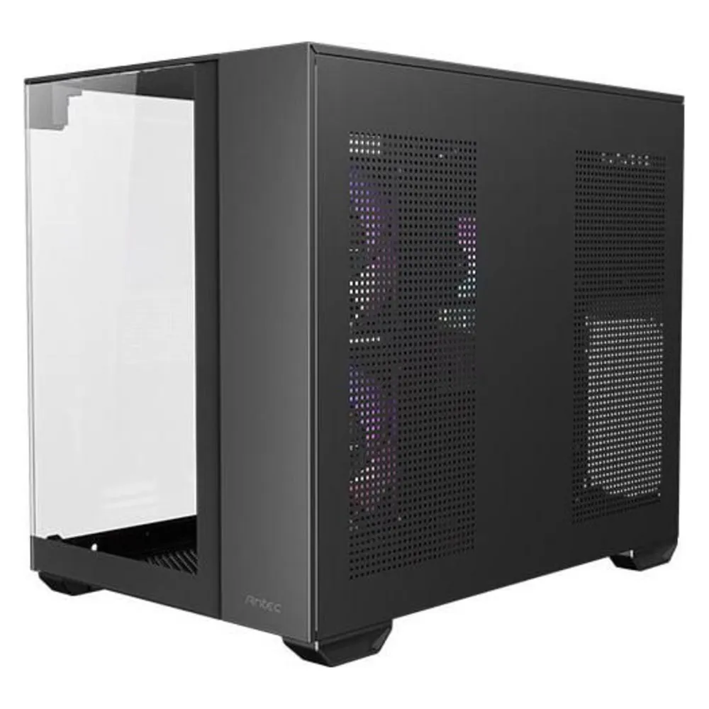 PC-Gehäuse Antec CX600M Trio ARGB Mini Tower Glas Seitenfenster RGB
