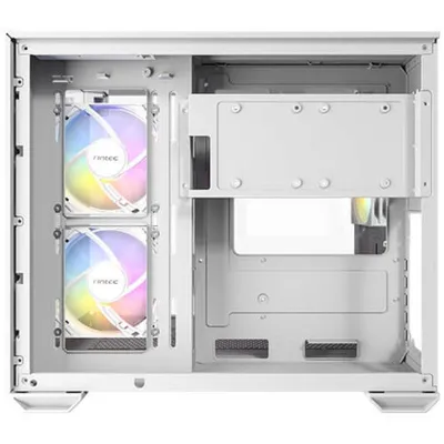 PC-Gehäuse Antec CX600M Trio ARGB White Mini Tower Glas Weiß