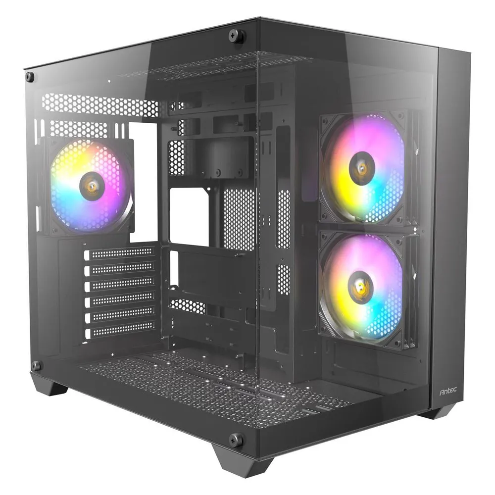 PC-Gehäuse Antec CX800 ARGB Schwarz ATX Glas Seitenteil Gaming